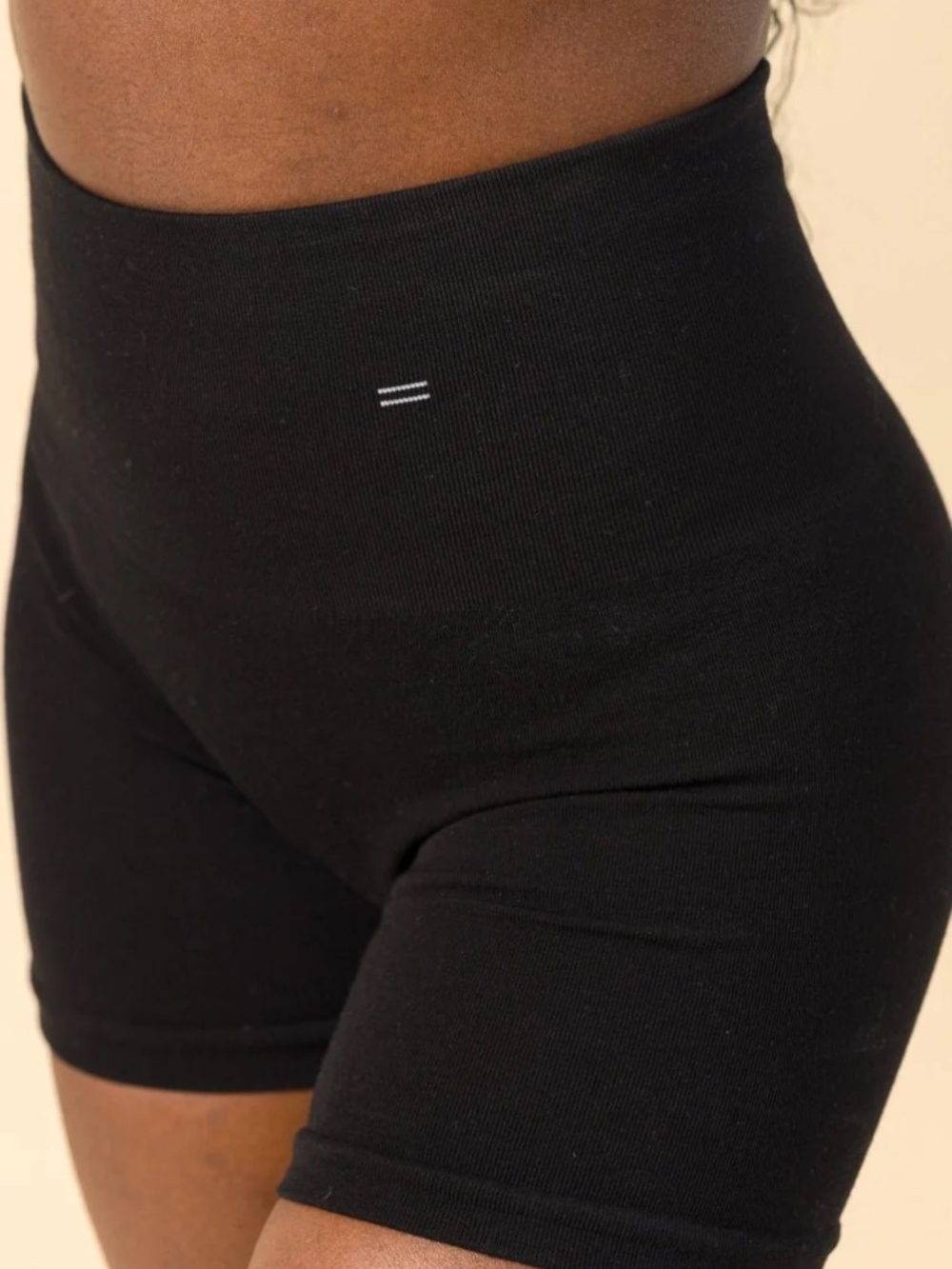 Branwyn Seamless Merino Wool Essential Compressive Shorts Sz Small Black